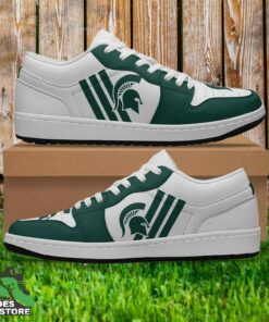 michigan state spartans sneaker low footwear ncaa gift for fan 2 c6qds9