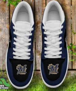 milwaukee brewers sneaker low mlb gift for fan 4 uzgact