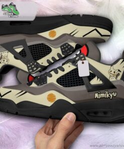 mimikyu jordan 4 sneakers gift shoes for anime fan 236 pan2o6