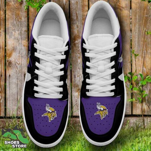 Minnesota Vikings Low Sneaker, NFL Gift for Fan