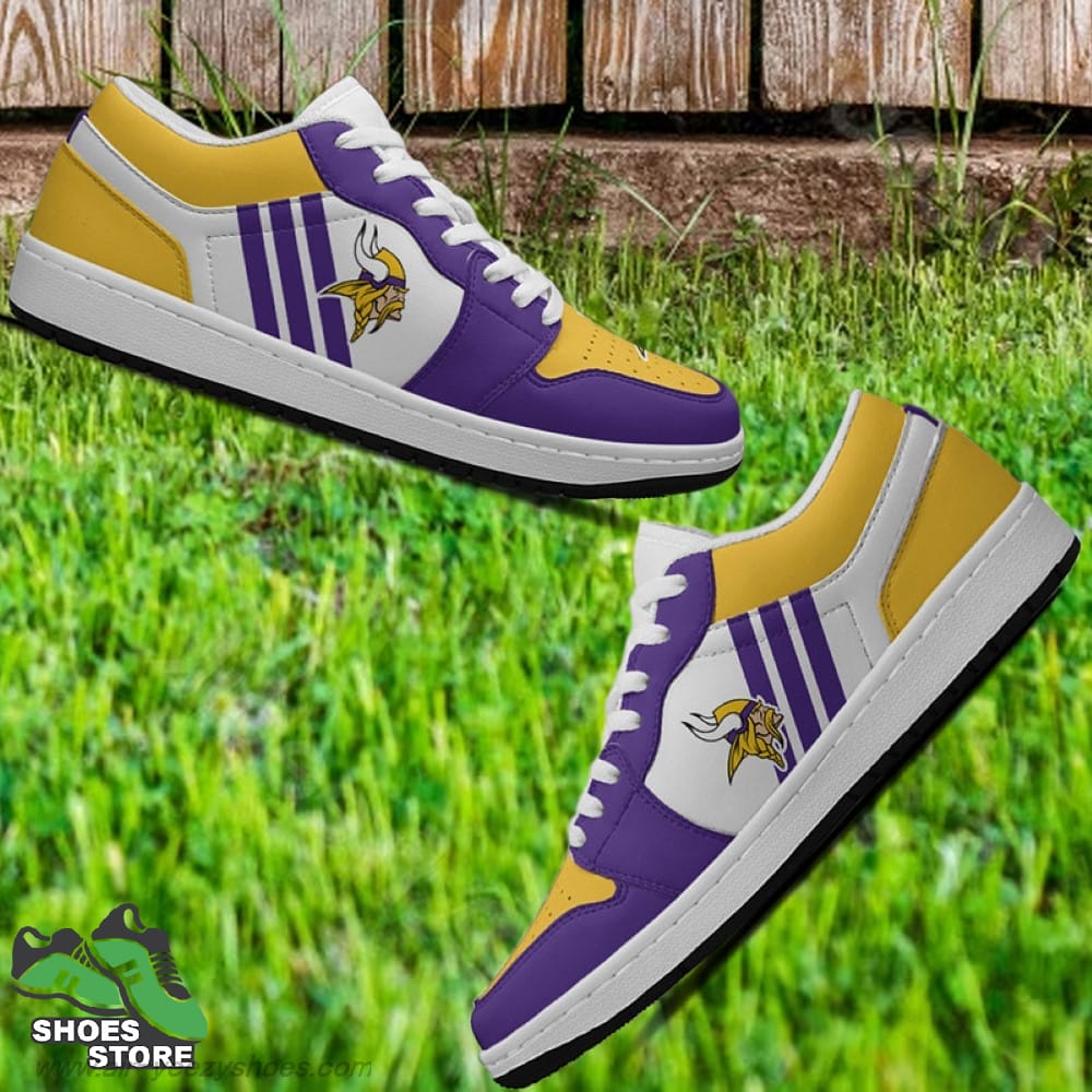 Minnesota Vikings Sneaker Low Footwear NFL Gift for Fan