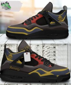 momonga dark warrior jordan 4 sneakers gift shoes for anime fan 143 u22oma