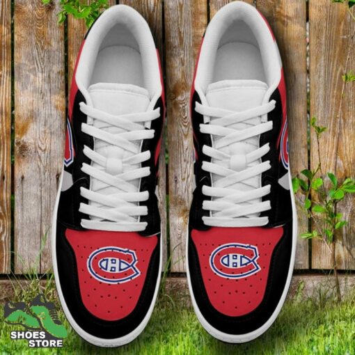 Montreal Canadians Low Sneaker, NHL Gift for Fan