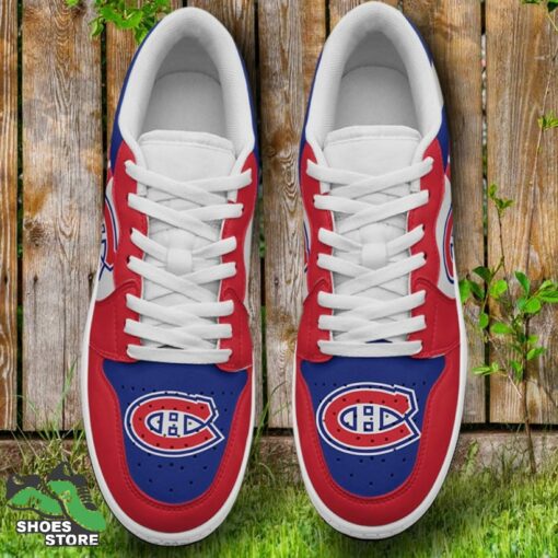 Montreal Canadians Sneaker Low Footwear, NHL Gift for Fan