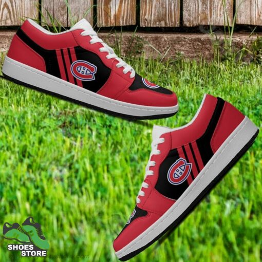 Montreal Canadians Sneaker Low, NHL Gift for Fan