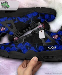 Muzan Kibutsuji Jordan 4 Sneakers, Gift Shoes for Anime Fan