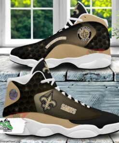 new orleans saints air jordan 13 sneakers nfl custom sport shoes th221001 02 1 j9mgu0