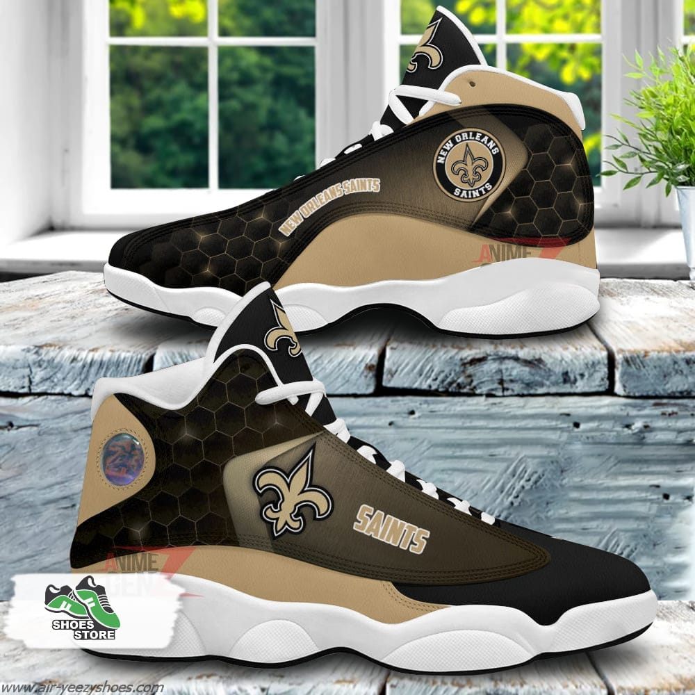 New Orleans Saints Air Jordan  Sneakers NFL Custom Sport Shoes Th