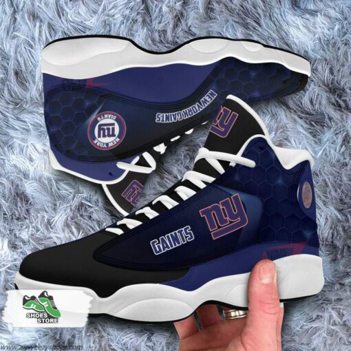 New York Gaints Air Jordan 13 Sneakers NFL Custom Sport Shoes