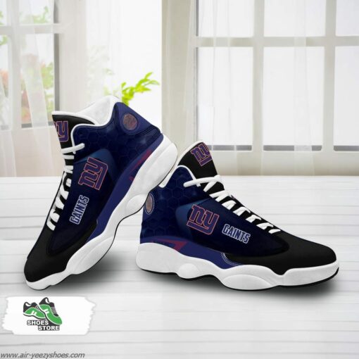 New York Gaints Air Jordan 13 Sneakers NFL Custom Sport Shoes