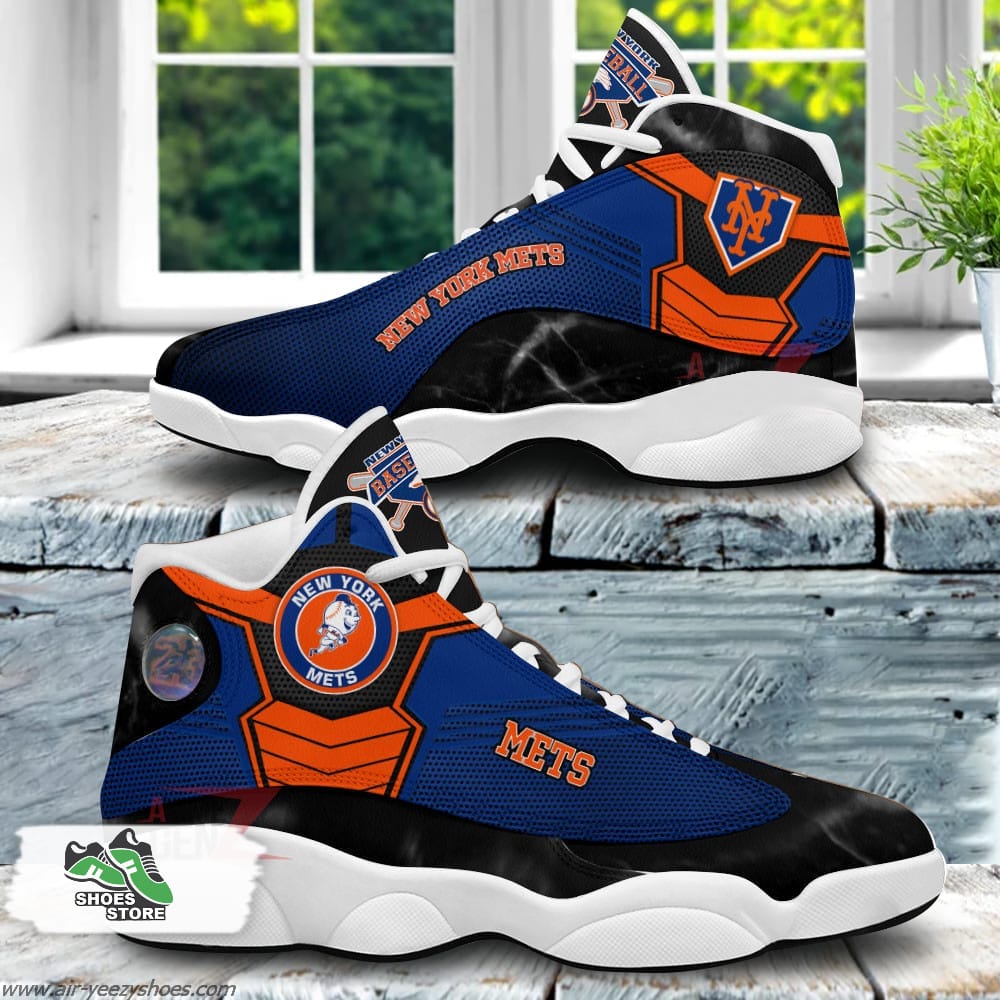New York Mets Air Jordan  Sneakers MLB Baseball Custom Sports Shoes