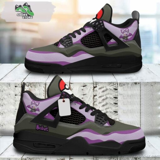 Noibat Jordan 4 Sneakers, Gift Shoes for Anime Fan