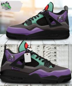 Noivern Jordan 4 Sneakers, Gift Shoes for Anime Fan