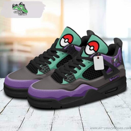 Noivern Jordan 4 Sneakers, Gift Shoes for Anime Fan