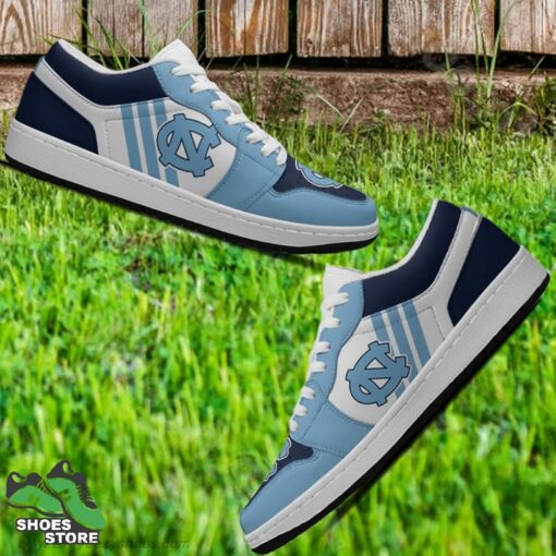 North Carolina Tar Heels Sneaker Low Footwear, NCAA Gift for Fan