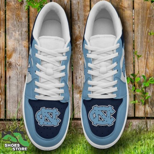 North Carolina Tar Heels Sneaker Low Footwear, NCAA Gift for Fan