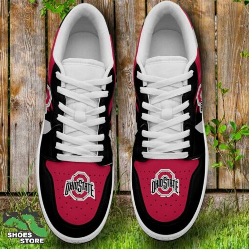 Ohio State Buckeyes Low Sneaker, NCAA Gift for Fan