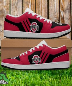 ohio state buckeyes sneaker low footwear ncaa gift for fan 2 mew14k