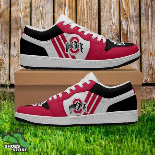 Ohio State Buckeyes Sneaker Low, NCAA Gift for Fan