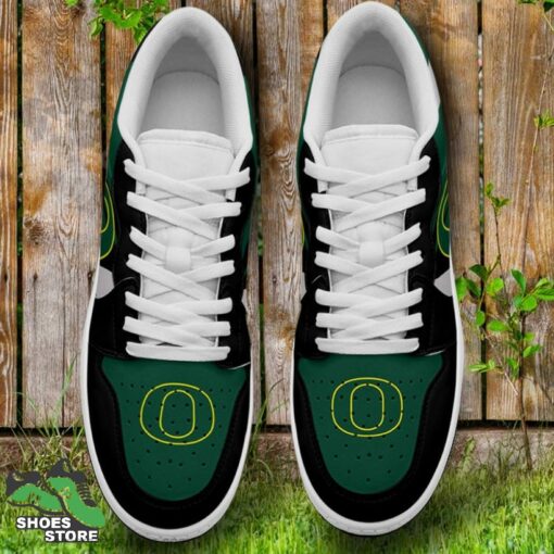 Oregon Ducks Low Sneaker, NCAA Gift for Fan