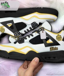 Overlord Albedo Jordan 4 Sneakers, Gift Shoes for Anime Fan