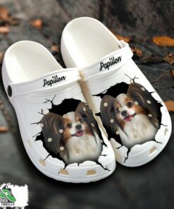 papillon dog custom name crocs shoes love dog crocs 1 bzdtkr