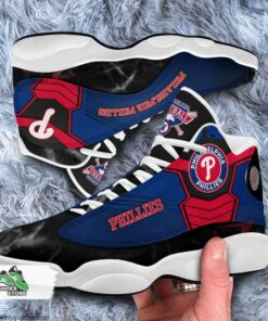 philadelphia phillies air jordan 13 sneakers mlb baseball custom sports shoes 3 yzuy5f