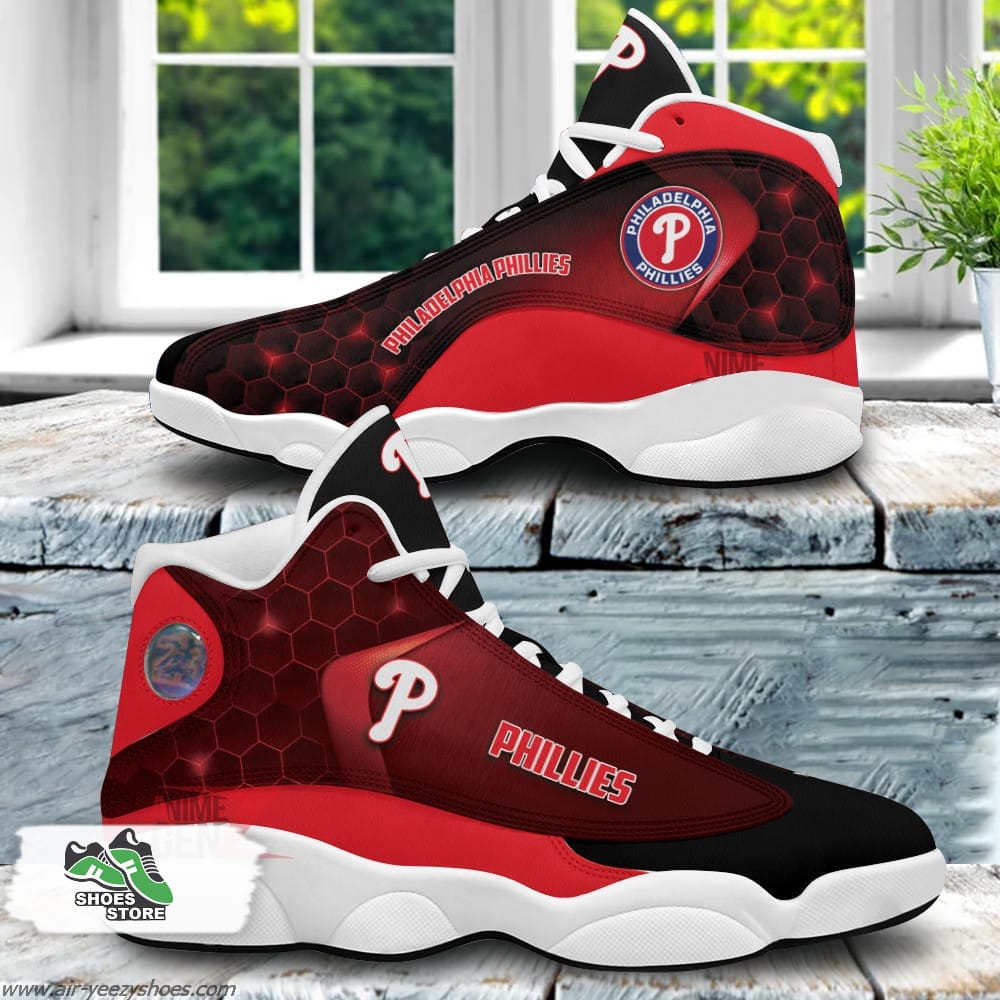 Philadelphia Phillies Air Jordan  Sneakers MLB Custom Sports Shoes