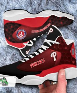 philadelphia phillies air jordan 13 sneakers mlb custom sports shoes 3 fzuhju