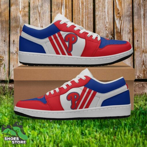 Philadelphia Phillies Sneaker Low Footwear, MLB Gift for Fan