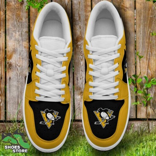 Pittsburgh Penguins Sneaker Low, NHL Gift for Fan
