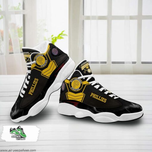 Pittsburgh Pirates Air Jordan 13 Sneakers MLB Baseball Custom Sports Shoes