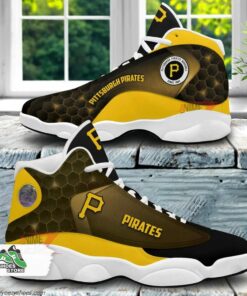 pittsburgh pirates air jordan 13 sneakers mlb custom sports shoes 1 j7gz9u