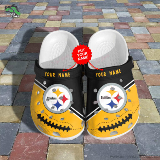 Pittsburgh Steelers Crocs, NFL Crocs Gift for Fan