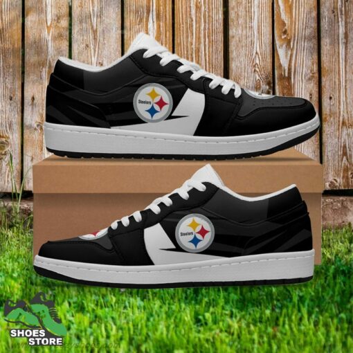 Pittsburgh Steelers Low Sneaker, NFL Gift for Fan
