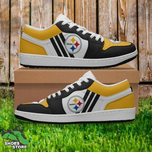Pittsburgh Steelers Sneaker Low Footwear, NFL Gift for Fan