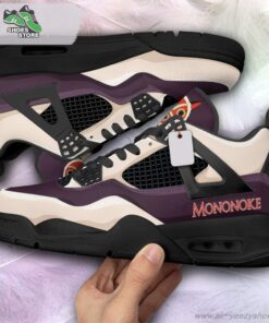 princess mononoke jordan 4 sneakers gift shoes for anime fan 148 ushnzl