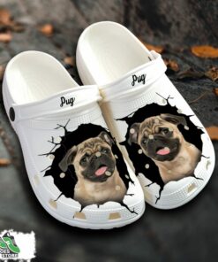 pug custom name crocs shoes love dog crocs 1 ojcz20