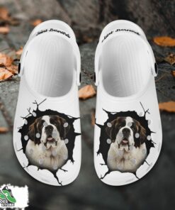 saint bernard custom name crocs shoes love dog crocs 2 lcfarm