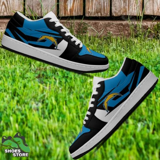 San Diego Chargers Low Sneaker, NFL Gift for Fan