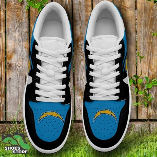 San Diego Chargers Low Sneaker, NFL Gift for Fan