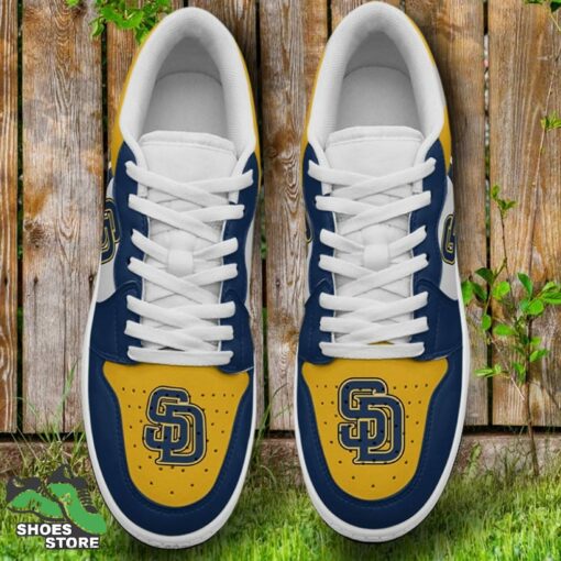 San Diego Padres Sneaker Low Footwear, MLB Gift for Fan