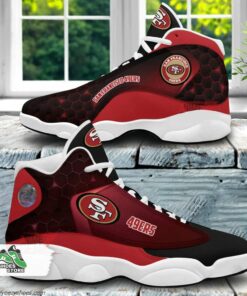 san francisco 49ers air jordan 13 sneakers nfl custom sport shoes 1 mepv4i
