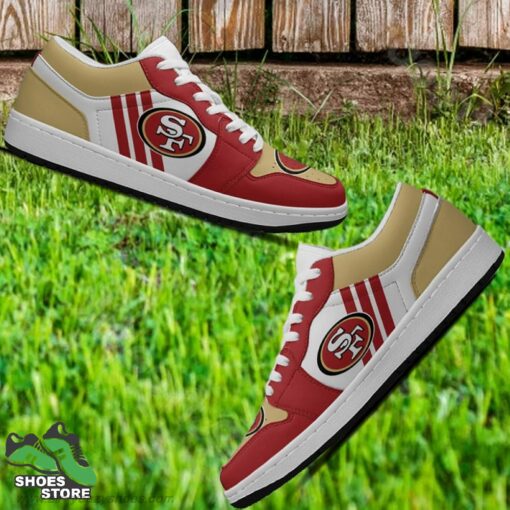 San Francisco 49ers Sneaker Low Footwear, NFL Gift for Fan