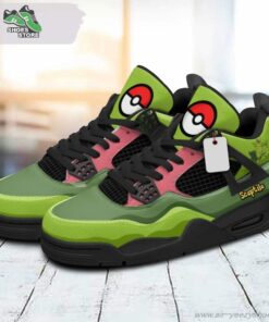 sceptile jordan 4 sneakers gift shoes for anime fan 251 feqej8