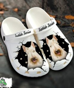 scottish terrier custom name crocs shoes love dog crocs 1 jusrup