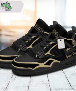 Sebas Tian Jordan 4 Sneakers, Gift Shoes for Anime Fan