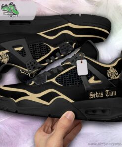 sebas tian jordan 4 sneakers gift shoes for anime fan 153 rw6oxz