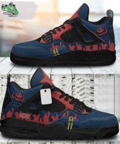 Simon The Digger Jordan 4 Sneakers, Gift Shoes for Anime Fan