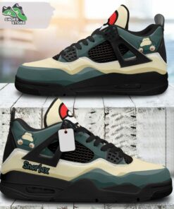 snorlax jordan 4 sneakers gift shoes for anime fan 223 hay1li